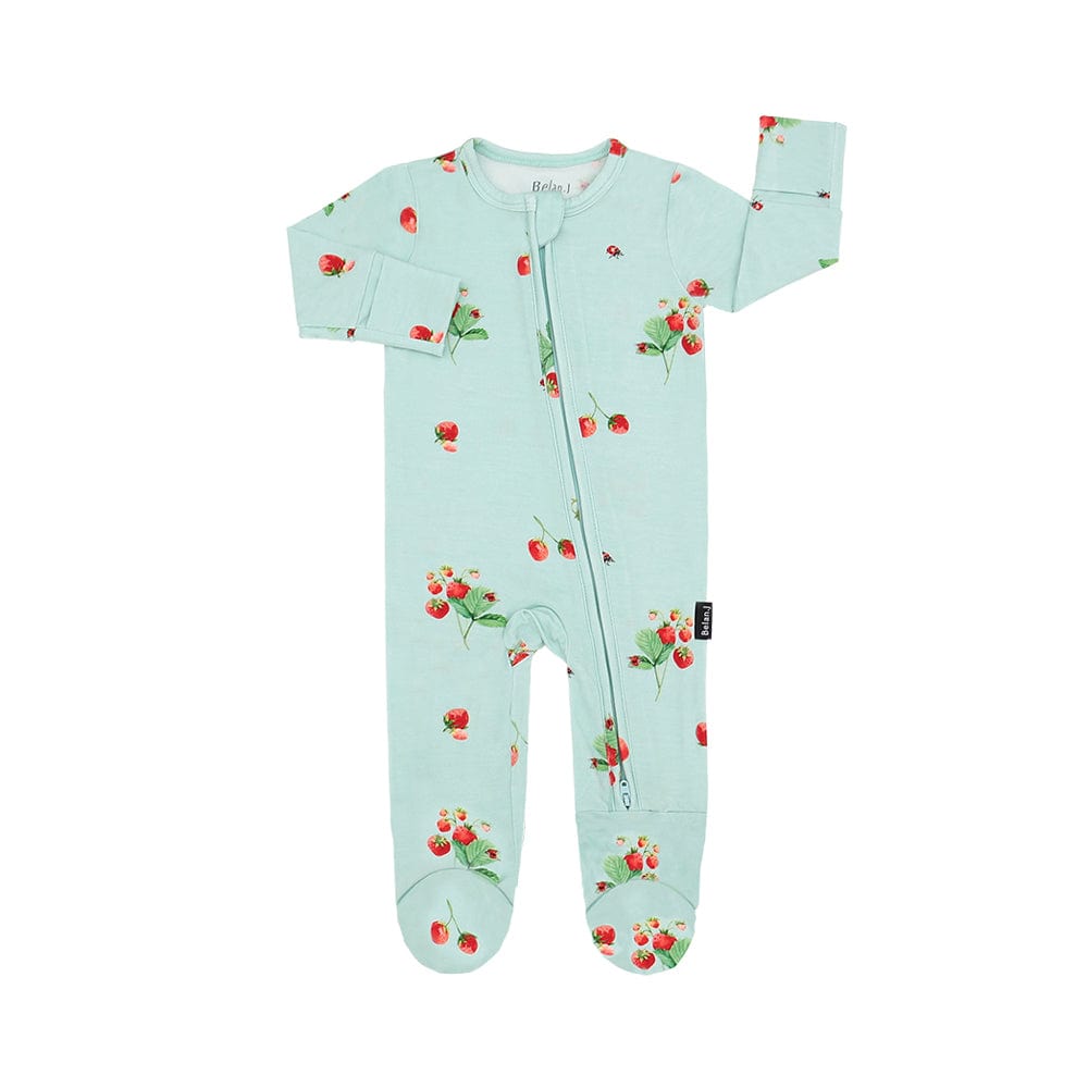 Belan.J Footed Zipper Sleeper - Seaside main image 0