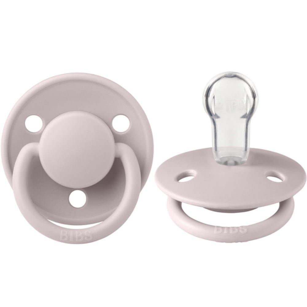 BIBS De Lux Silicone Pacifier 2 Pack - Pink Plum - Ships from Ontario ...
