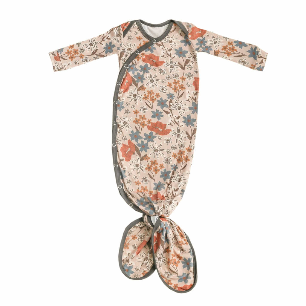 Copper Pearl Newborn Knotted Gown - Eden By COPPER PEARL Canada - 100836