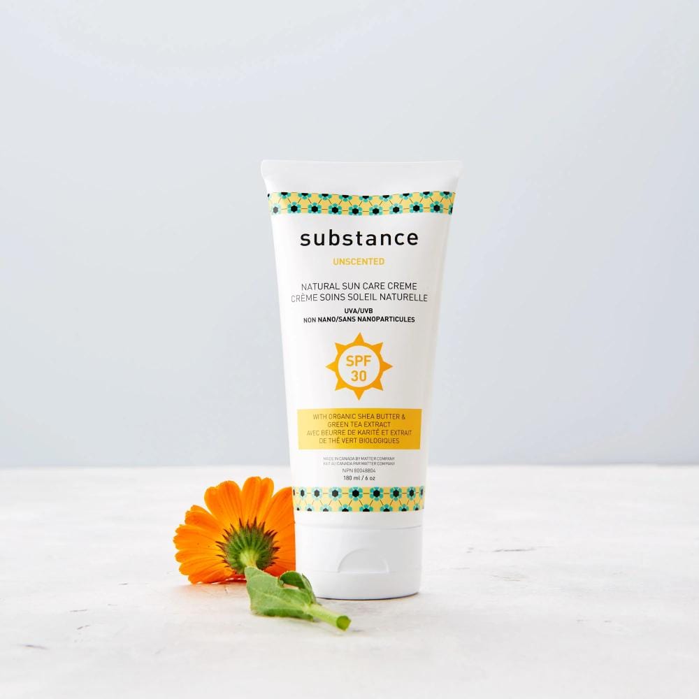 Substance Unscented Natural Sun Care Creme 180 ml By MATTER Canada - 15988