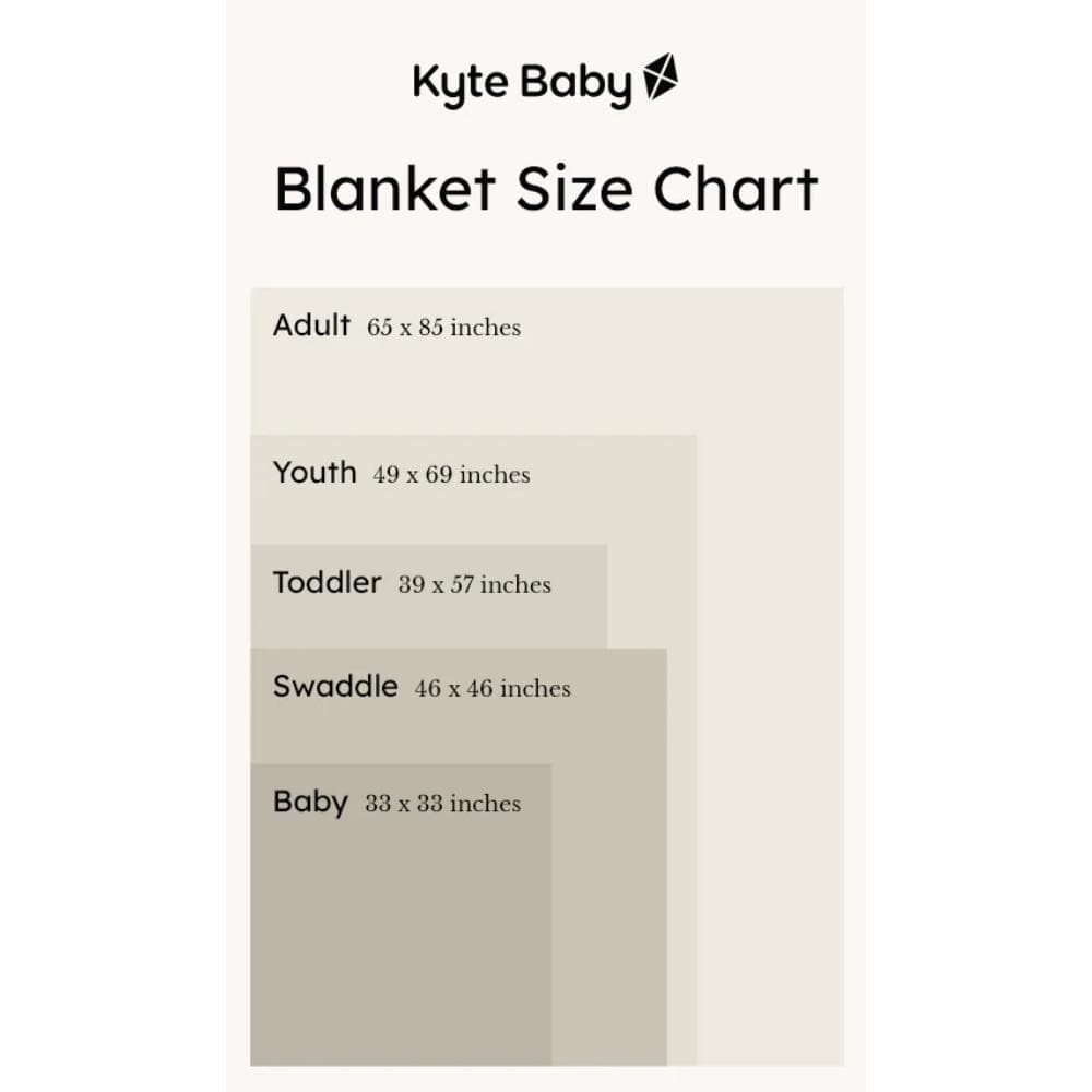 Kyte BABY Swaddle Blanket - Storm By KYTE BABY Canada - 46969