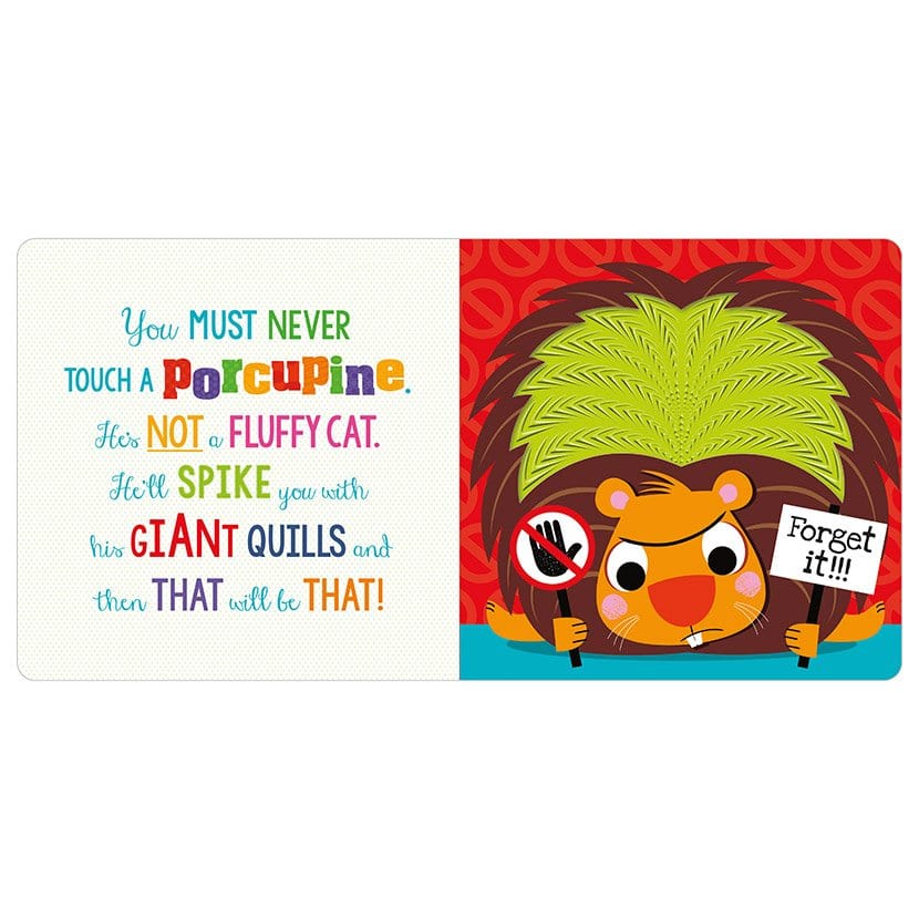 MBI Never Touch A Porcupine Board Book By MBI Canada - 51785