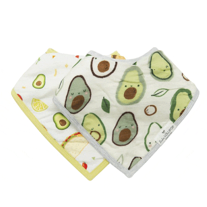 Loulou Lollipop Bandana Bib Set | Avocado By LOULOU LOLLIPOP Canada - 57391