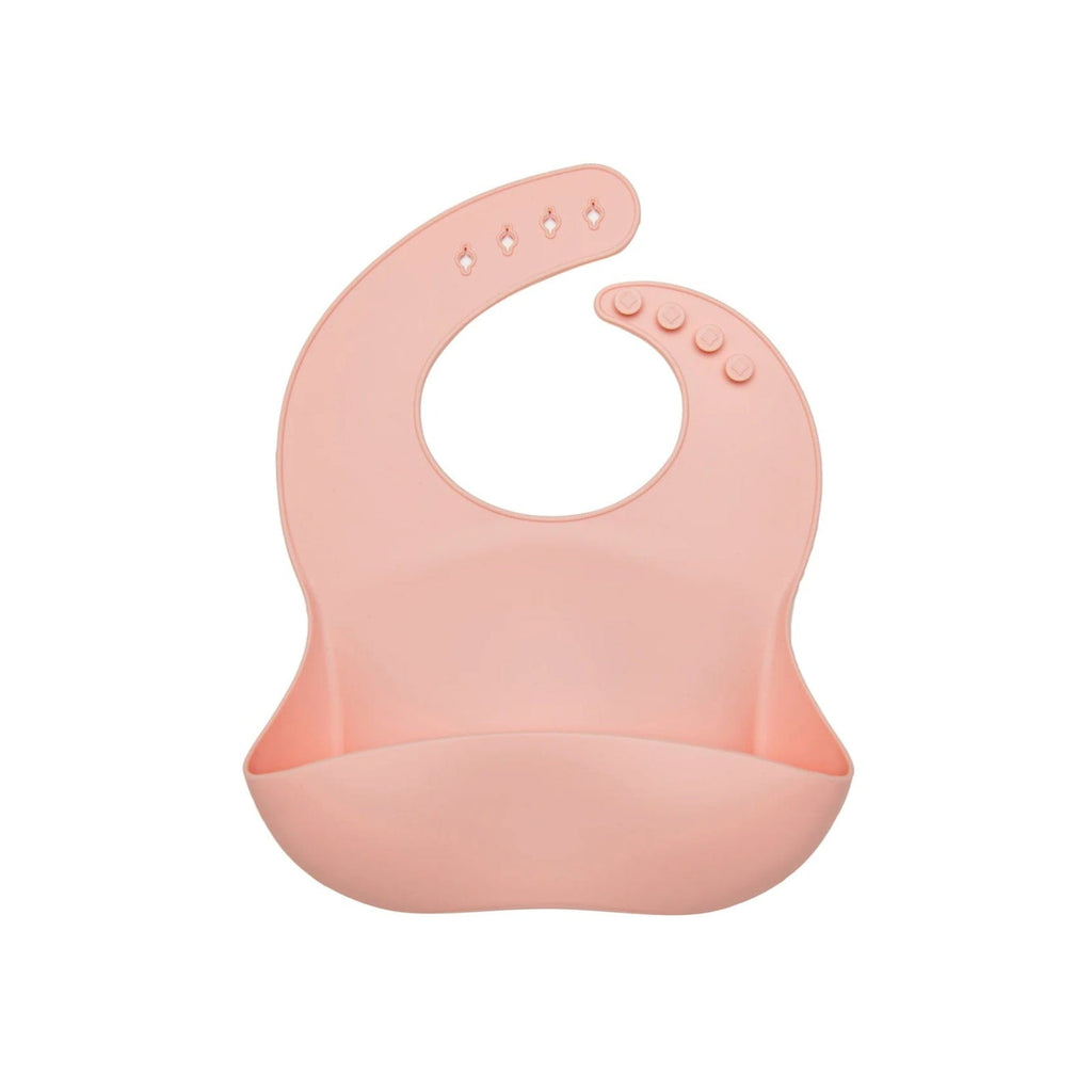 Loulou Lollipop Silicone Bib - Pink Quartz By LOULOU LOLLIPOP Canada - 57410