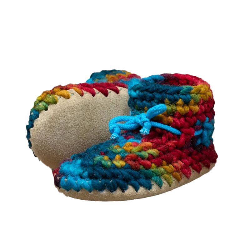 FIREWEED Padraig Kids Crocheted Slipper B7 ( 2-3 Years) By PADRAIG Canada - 69887