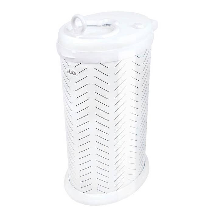 UBBI Diaper Pail - Herringbone By UBBI Canada - 72210