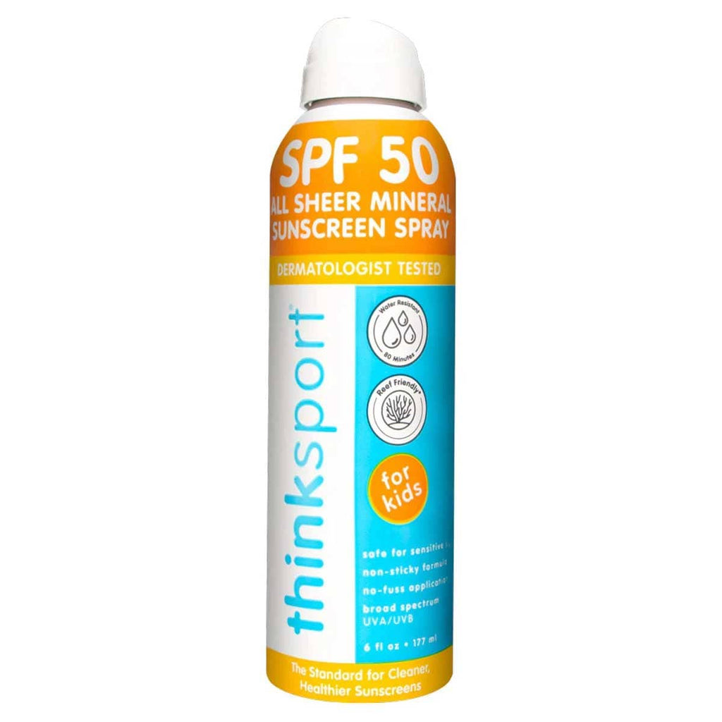 ThinkBaby Kids Sunscreen Spray SPF50 - 177ML By THINK Canada - 73865