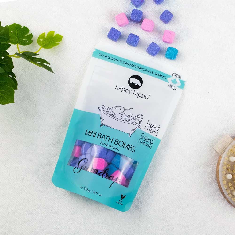 Happy Hippo Mini Bath Bombs - Gum Drop - Ships from Ontario – Jump! The ...