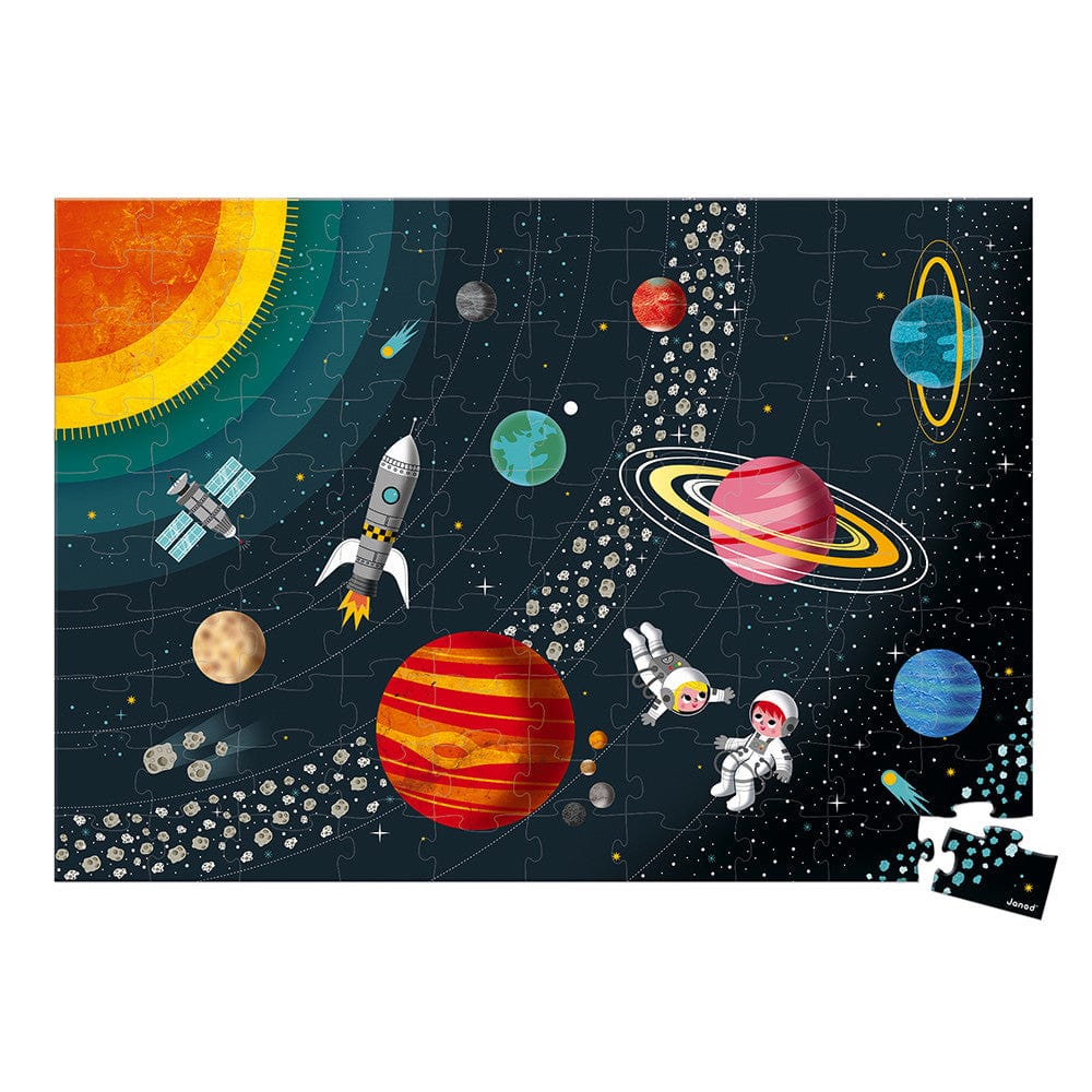 Janod 100-Piece Educational Puzzle - Solar System By JANOD Canada - 76425