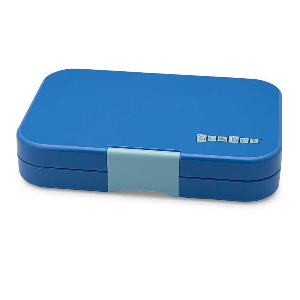 Yumbox Tapas 5 Compartment Bento Box - True Blue w/ Jungle Tray By YUMBOX Canada - 76571