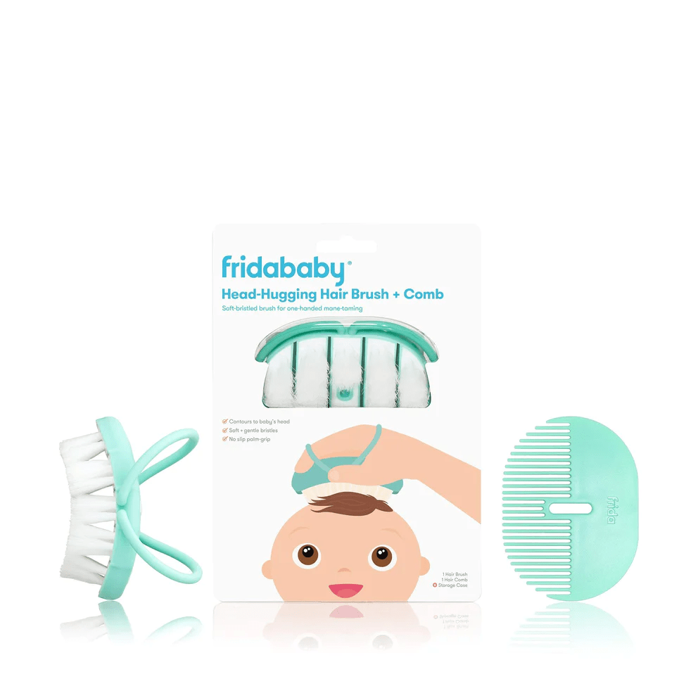 Fridababy Baby Head-Hugging Hairbrush + Comb Set By FRIDABABY Canada - 76991