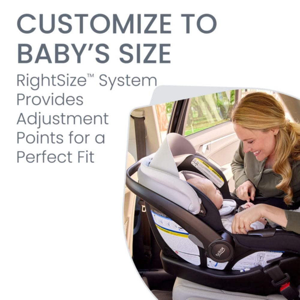britax infant car seat canada Britax Willow S Car Seat with Alpine Base - Glacier Onyx