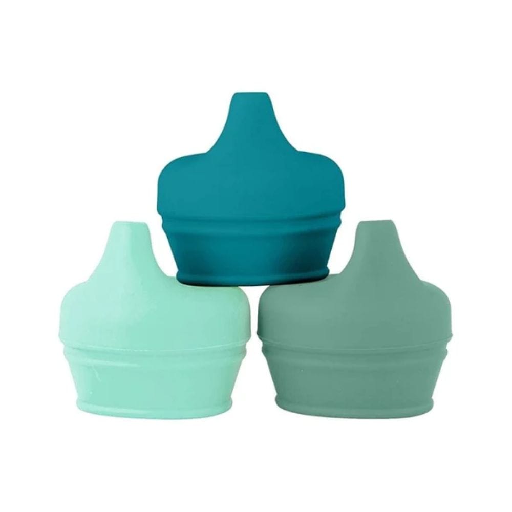 Boon 3 Pack Snug Spout with Lids - Mint By BOON Canada - 79295