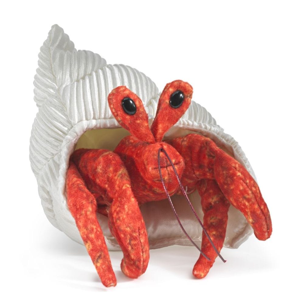 Folkmanis Mini Hermit Crab Finger Puppet By FOLKMANIS PUPPETS Canada - 79992