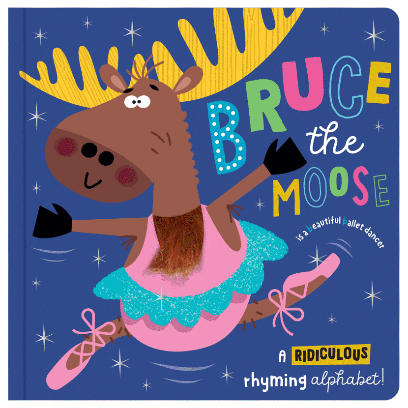 MBI Board Book - Bruce the Moose By MBI Canada - 79996