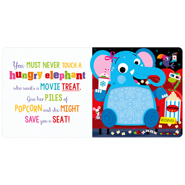 MBI Board Book - Never Touch a Hungry Hippo By MBI Canada - 80001