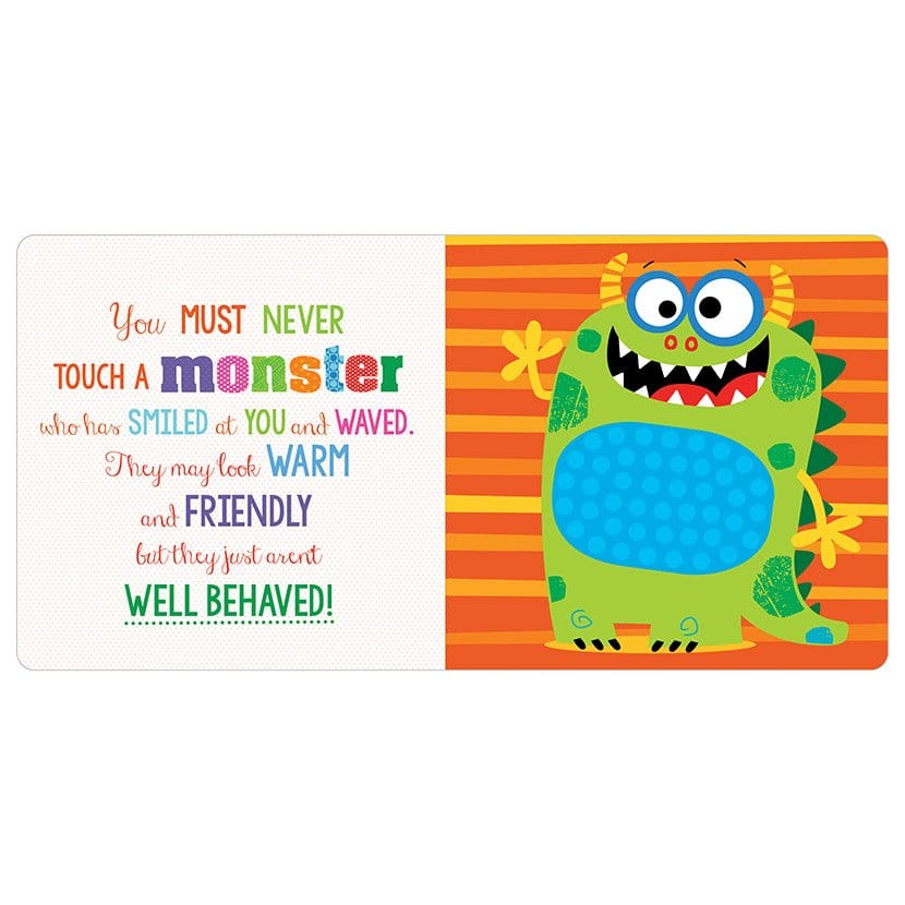MBI Board Book - Never Touch a Monster By MBI Canada - 80005