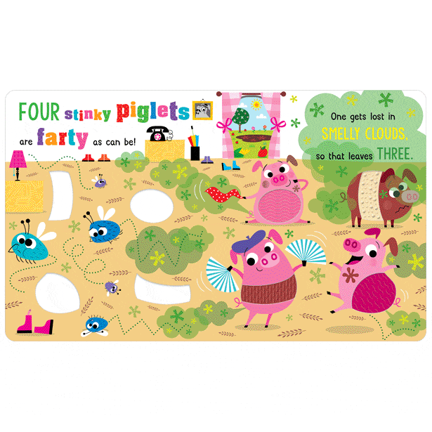 MBI Board Book - Never Touch the Stinky Piglets By MBI Canada - 80008