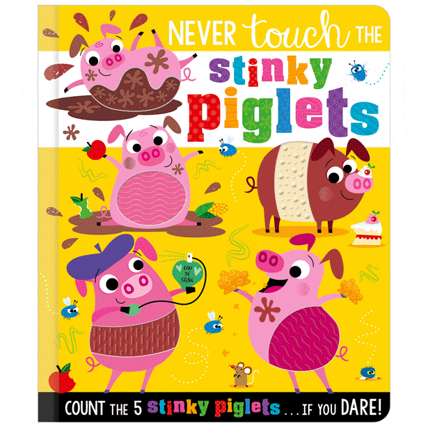 MBI Board Book - Never Touch the Stinky Piglets By MBI Canada - 80008