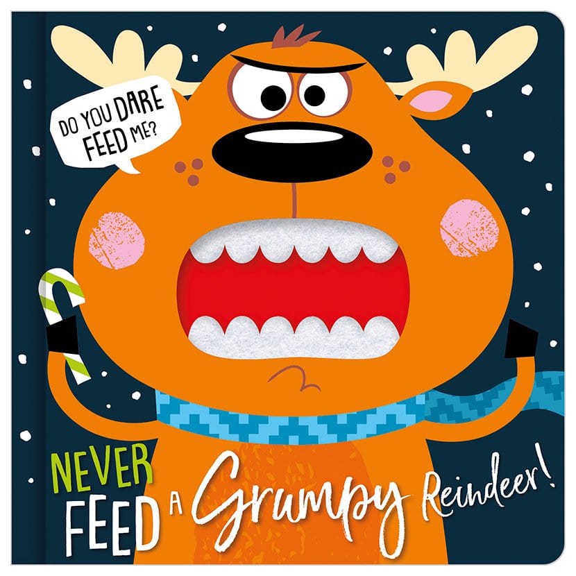 MBI Board Book - Never Feed a Grumpy Reindeer By MBI Canada - 80011