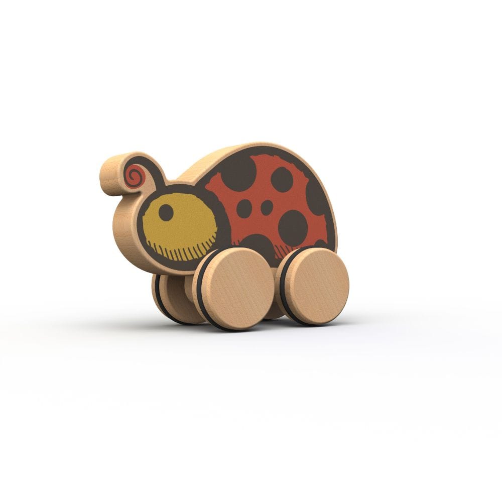 Begin Again Toys - PushAround Ladybug By BEGIN AGAIN Canada - 80414