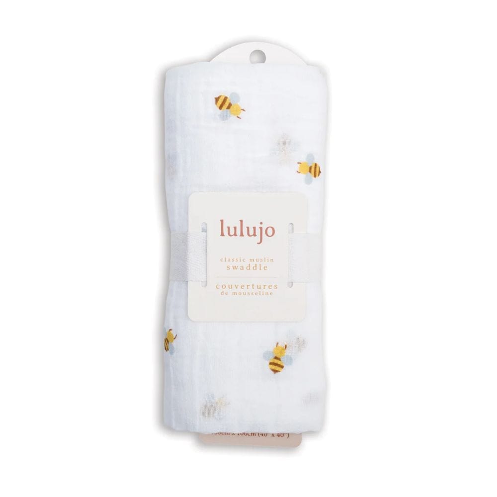 Lulujo Classic Muslin Swaddle - Bees By LULUJO Canada - 80542