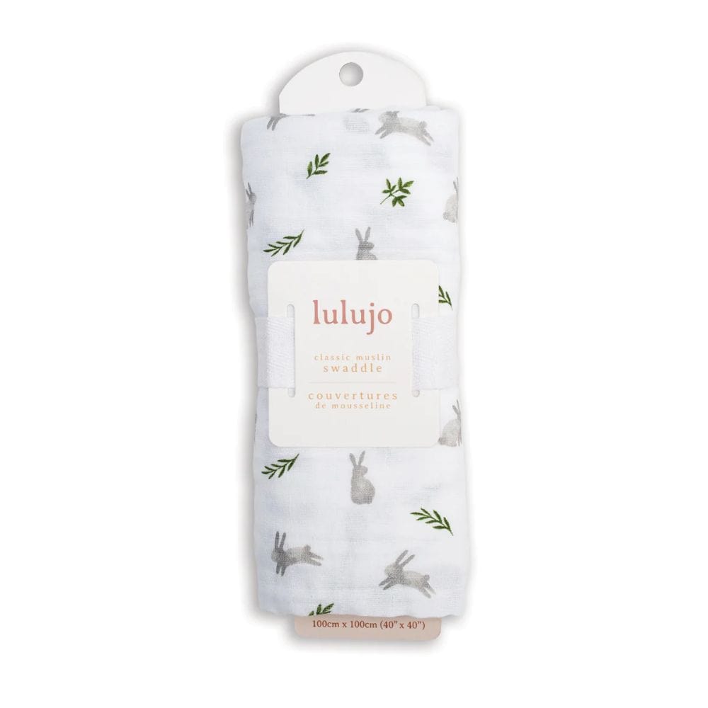 Lulujo Classic Muslin Swaddle - Bunnies By LULUJO Canada - 80544