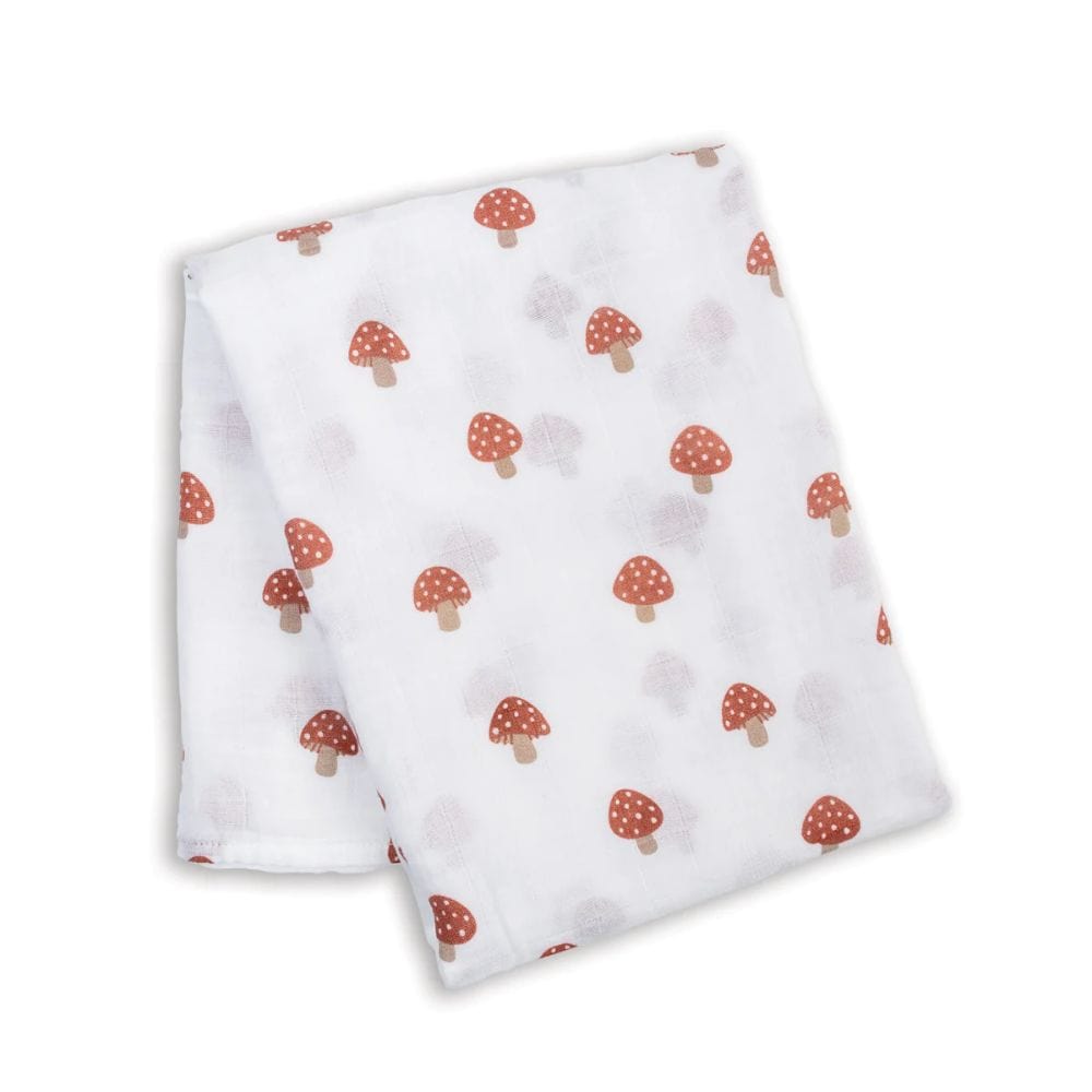 Lulujo Classic Muslin Swaddle - Mushroom By LULUJO Canada - 80545