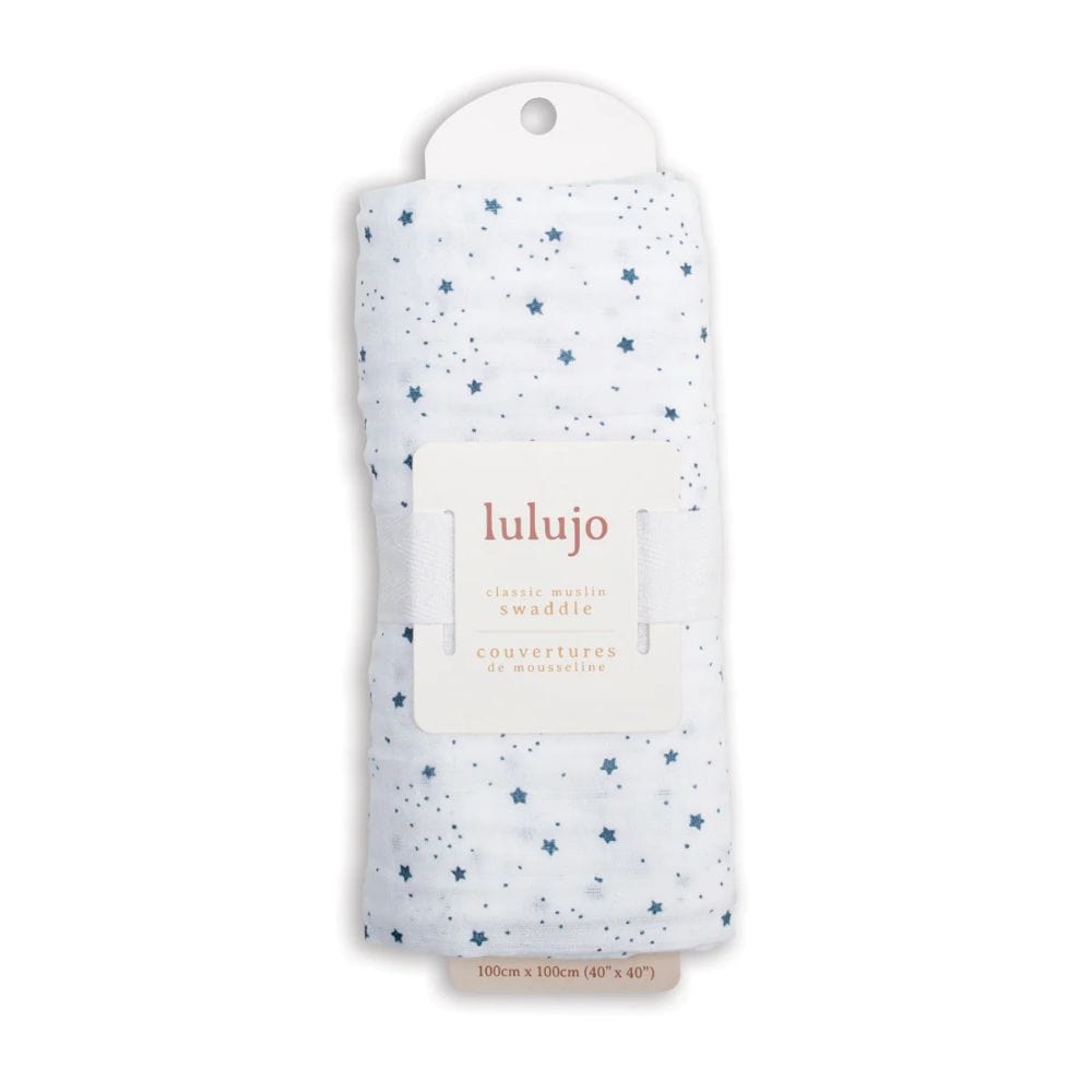 Lulujo Classic Muslin Swaddle - Stars By LULUJO Canada - 80546