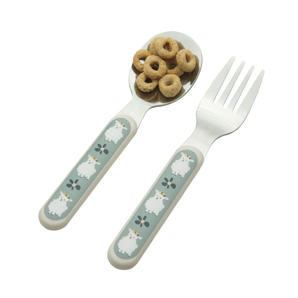 Sugarbooger Silverware Set - Lily The Lamb By SUGARBOOGER Canada - 80788
