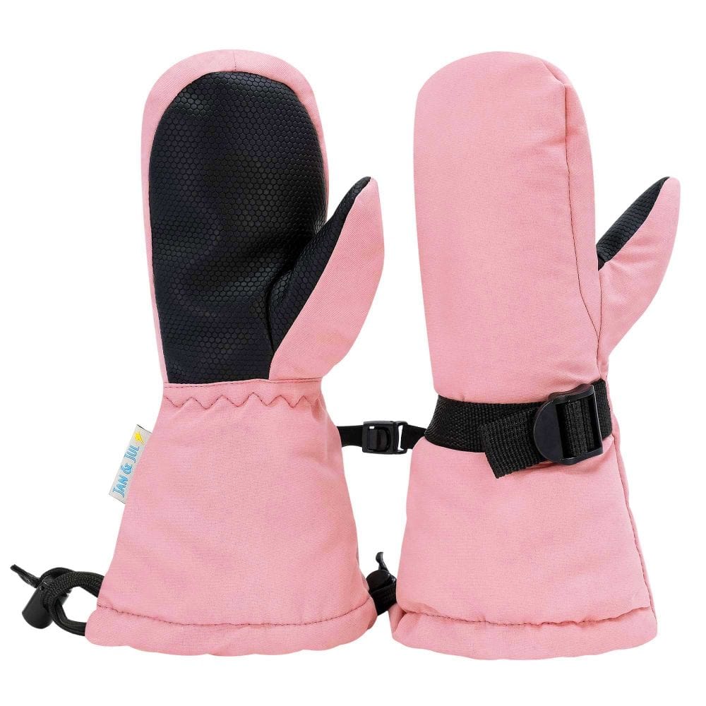 S 2-4Y (WITH THUMB) / DUSTY PINK Jan&Jul Waterproof Snow Mitten - Dusty Pink By JAN&JUL Canada - 80793