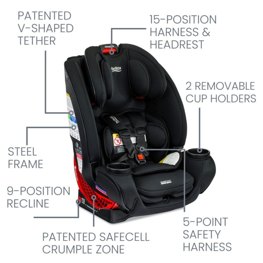 Britax One4Life ClickTight All-in-One Car Seat - Onyx By BRITAX Canada - 80939