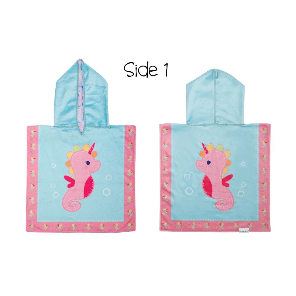 Flapjacks Baby Cover Up - Seahorse/Narwhal By FLAPJACKS Canada - 81062