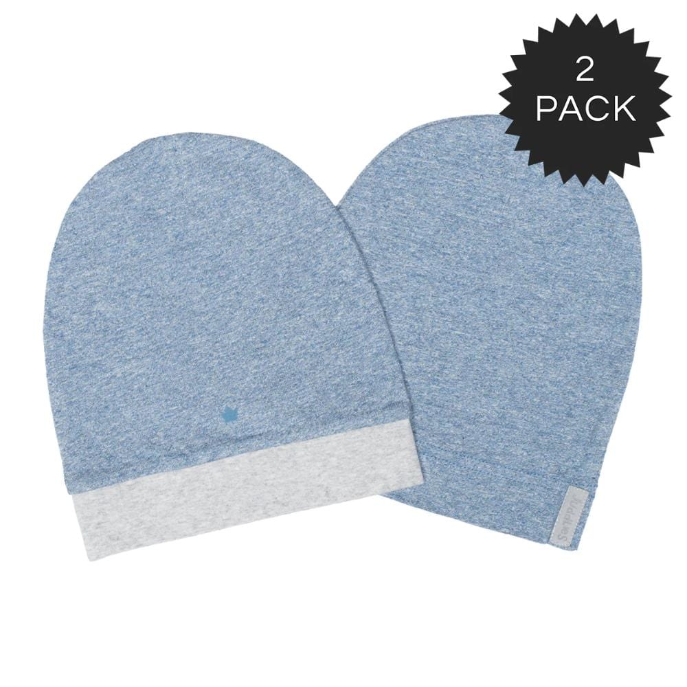 Juddlies Raglan Hat 2 Pack - Denim Blue By JUDDLIES Canada - 81119