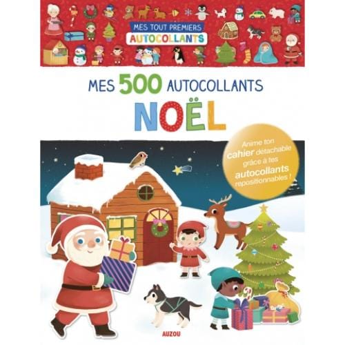 AUZOU 500 AUTOCOLLANTS - NOËL By AUZOU Canada - 81124