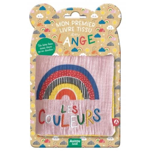 Auzou Livre Tissu Lange - Les Couleurs By AUZOU Canada - 81156