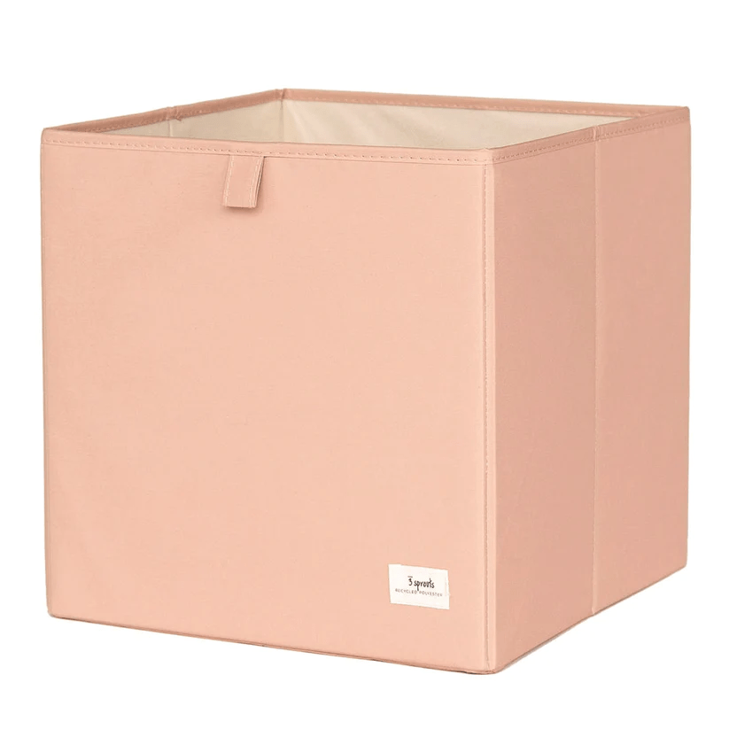 3 Sprouts Recycled Fabric Storage Box - Clay By 3 SPROUTS Canada - 81211