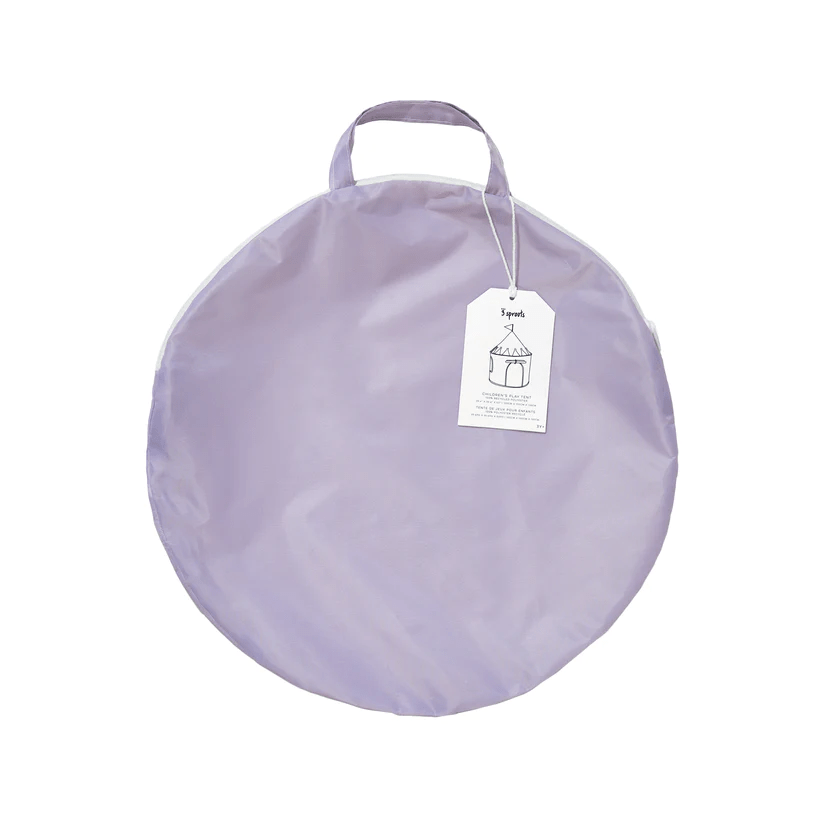 3 Sprouts Recycled Fabric Play Tent - Purple By 3 SPROUTS Canada - 81218