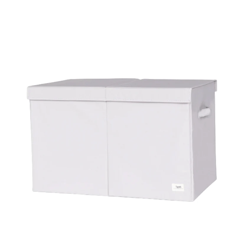 3 Sprouts Recycled Fabric Folding Storage Chest - Light Gray By 3 SPROUTS Canada - 81223