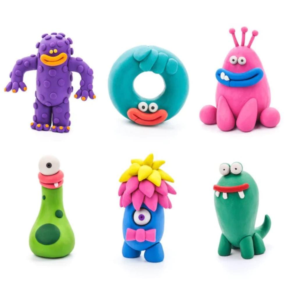 Hey Clay Modeling Clay Box - Monsters By HEY CLAY Canada - 81561