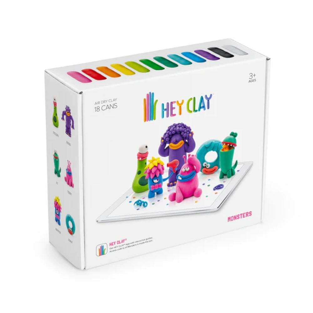Hey Clay Modeling Clay Box - Monsters By HEY CLAY Canada - 81561
