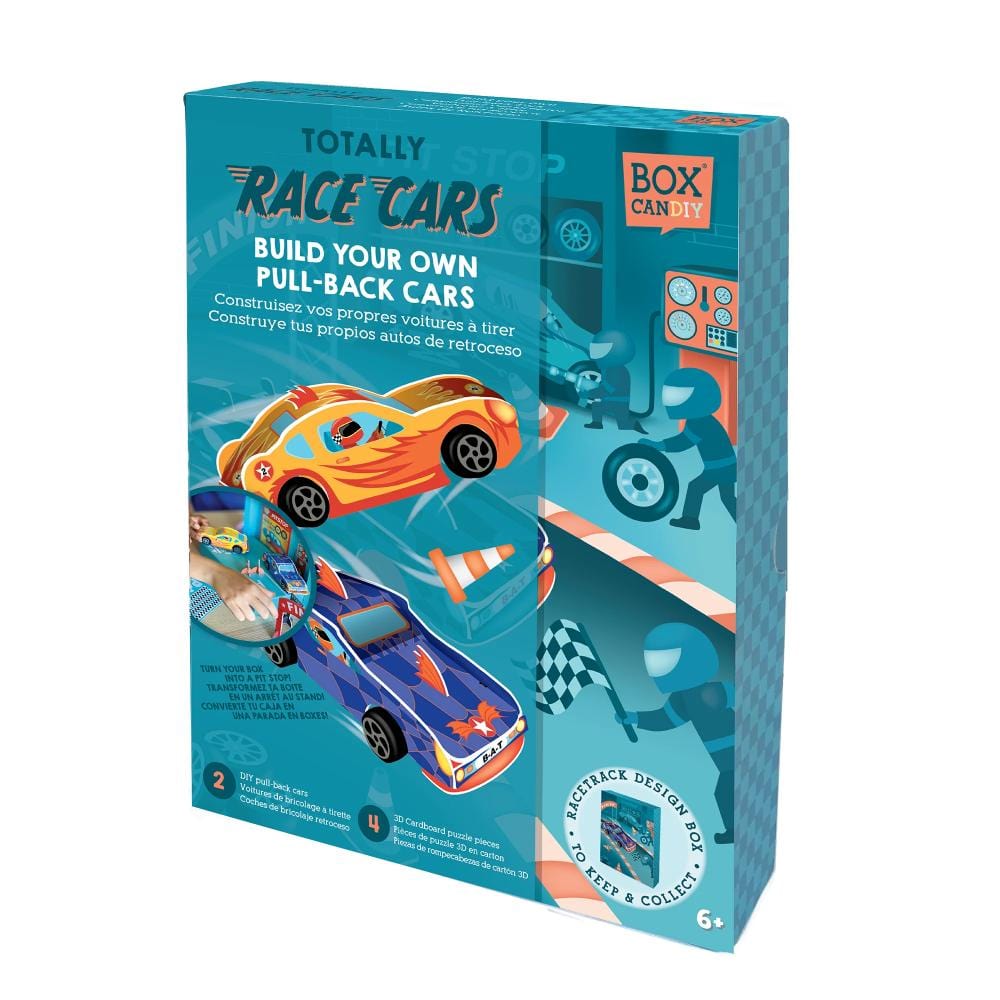 Box Candiy - Totally Race Cars - Pull Back Art Set By BOX CANDIY Canada - 81590