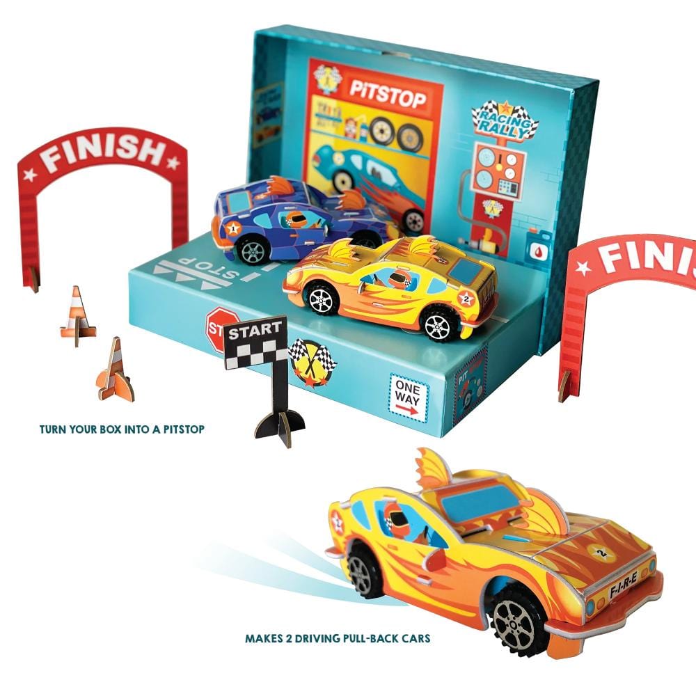 Box Candiy - Totally Race Cars - Pull Back Art Set By BOX CANDIY Canada - 81590