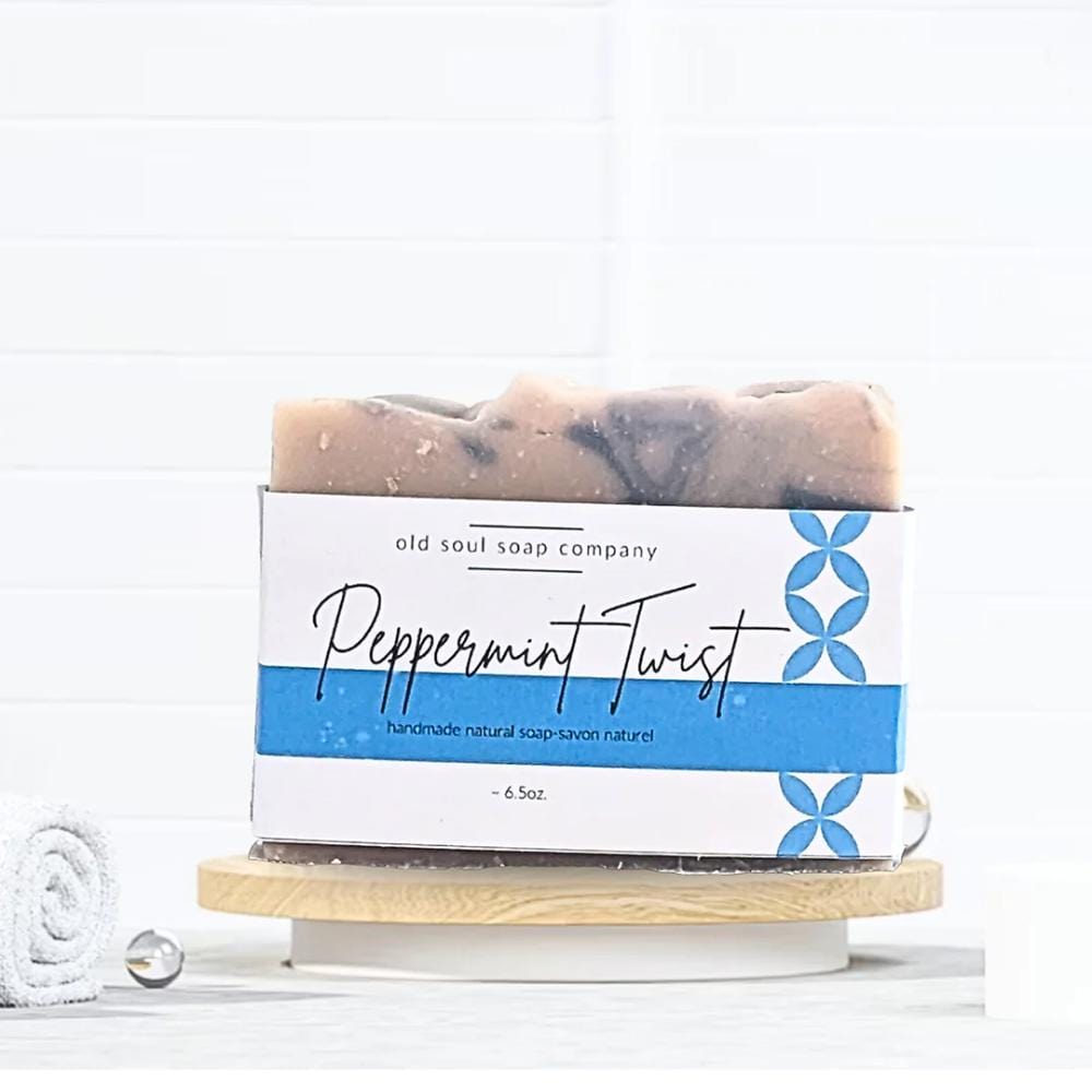 Old Soul Soap Bar - Peppermint Twist By OLD SOUL SOAP CO. Canada - 81595