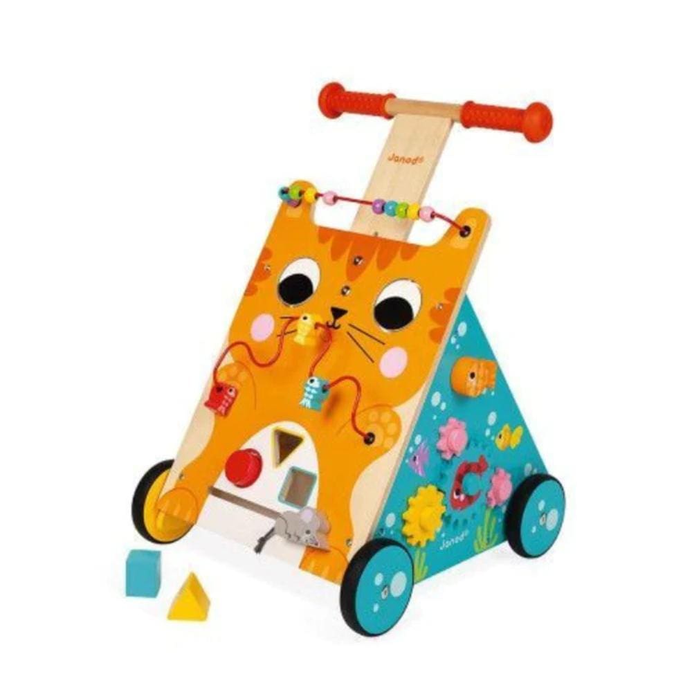 Janod Multi-Activities Cat Baby Walker By JANOD Canada - 81608