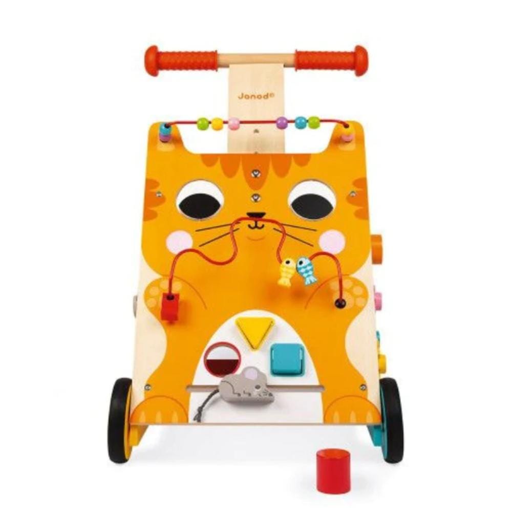 Janod Multi-Activities Cat Baby Walker By JANOD Canada - 81608