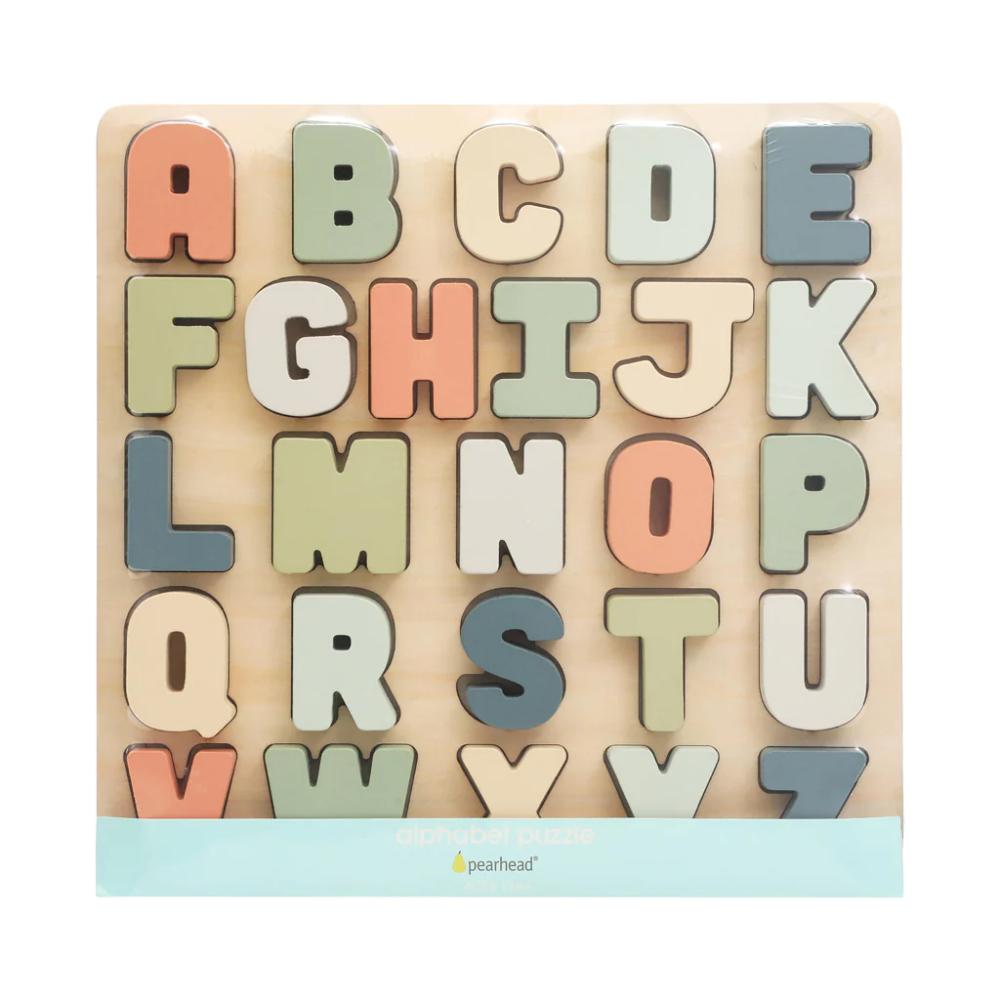 Pearhead Wooden Alphabet Puzzle By PEARHEAD Canada - 81782