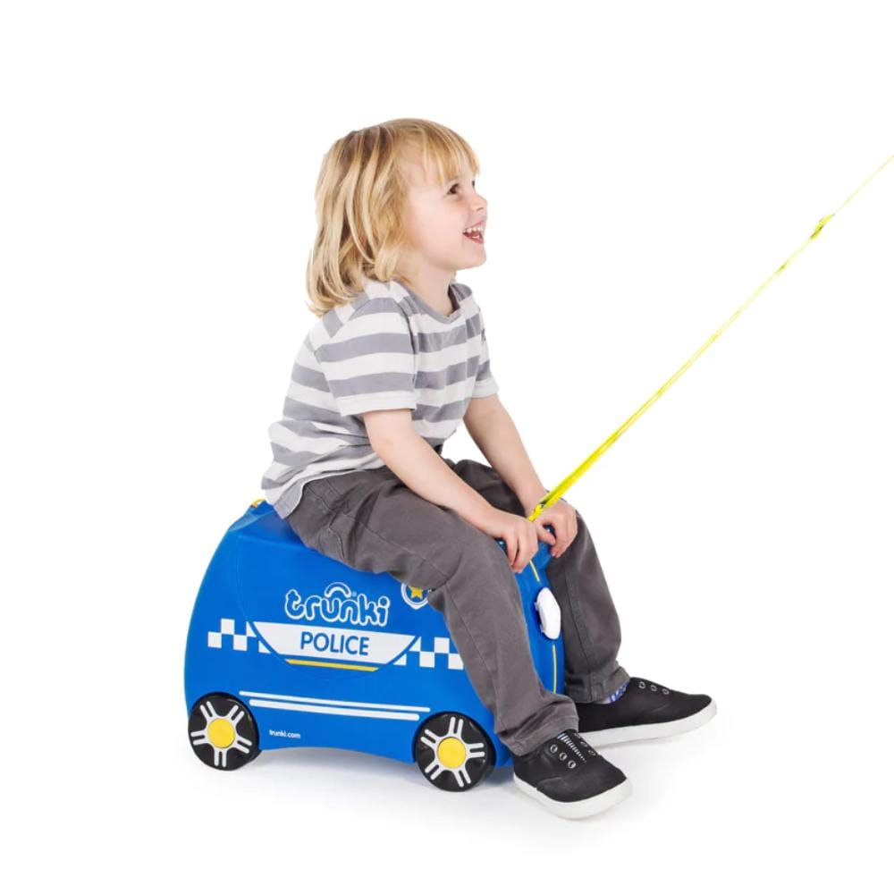 Trunki Ride-On Suitcase - Percy Police Car By TRUNKI Canada - 81785