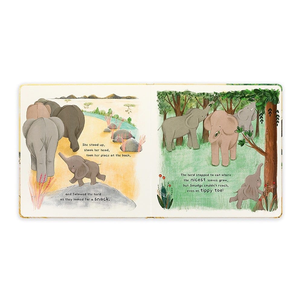 Jellycat Smudge The Littlest Elephant Book By JELLYCAT Canada - 81974