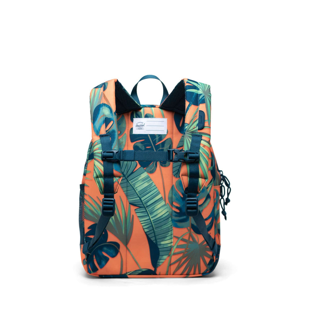 Herschel Heritage Backpack Youth - Tangerine Palm Leaves By HERSCHEL Canada - 82067